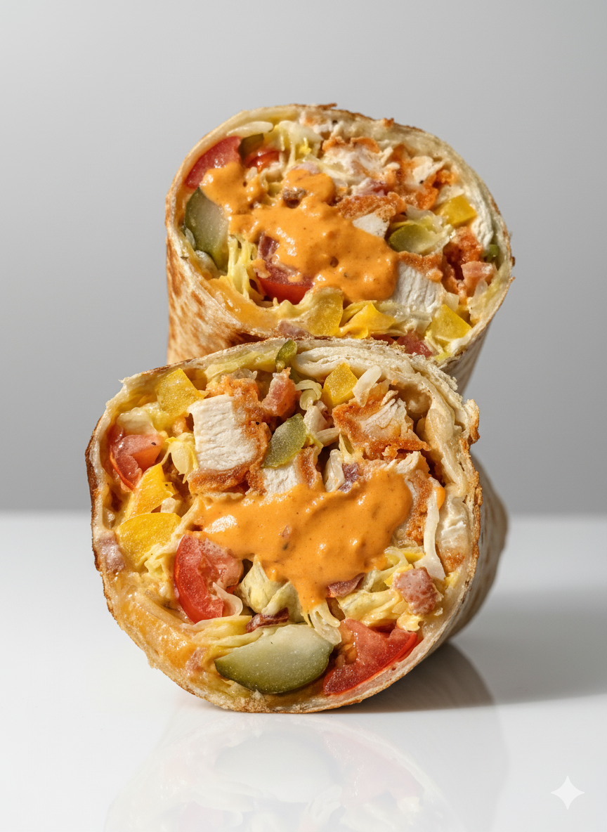 Peri-Peri Chicken Wrap 🌶️