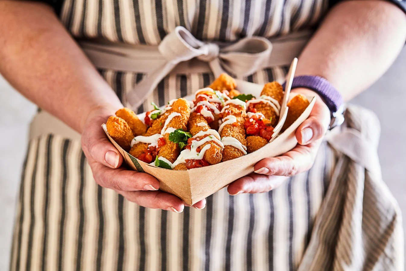 Stackers' Breaded Halloumi Fries (6)
